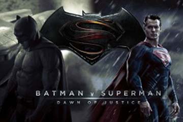 Batman vs Superman Dawn of Justice logo