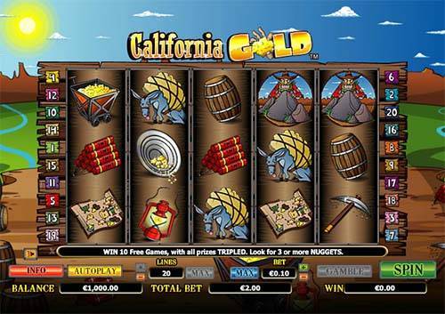Californa Gold screenshot