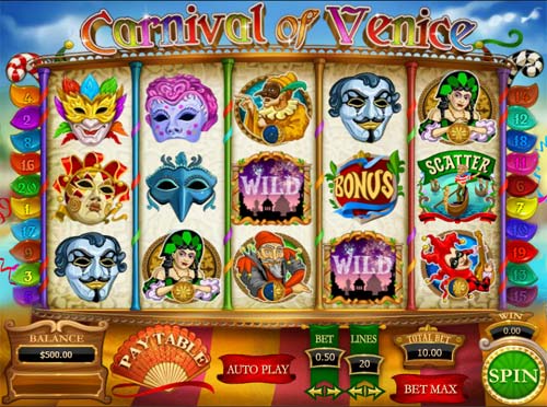 Carnival of Venice slot free play demo