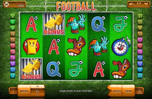 Football screenshot