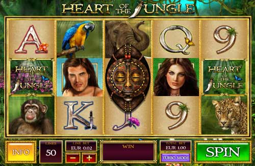 Heart of the Jungle game is not yet available for fun play. Heart of the Jungle game is not yet available for fun play.