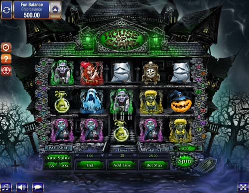 House of Scare Slot - Play this Game by GamesOS Online House of Scare Slot - Play this Game by GamesOS Online