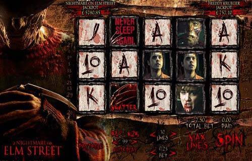 Nightmare on Elm Street slot free play demo