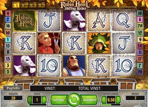 Robin Hood Shifting Riches screenshot