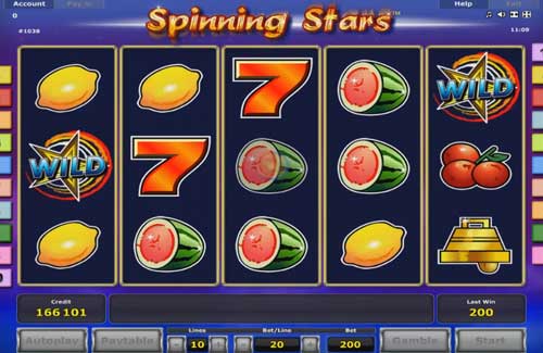 Spinning Stars screenshot
