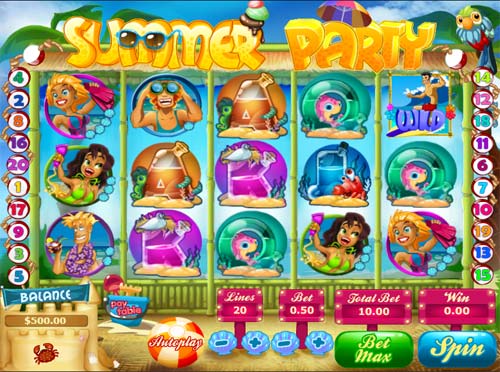Summer Party slot free play demo