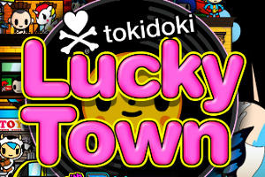 Tokidoki Lucky Town logo