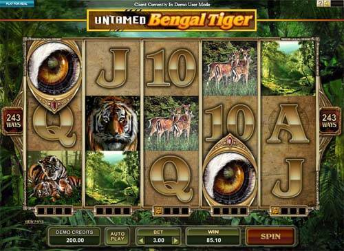 Untamed Bengal Tiger screenshot