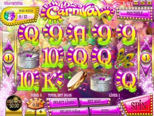 Play Wild Carnival free demo slot Try Wild Carnival free demo slot