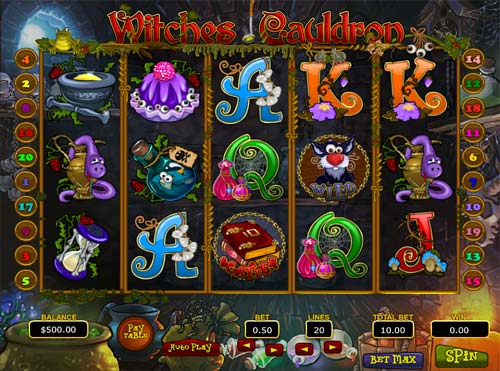 Witches Cauldron slot free play demo