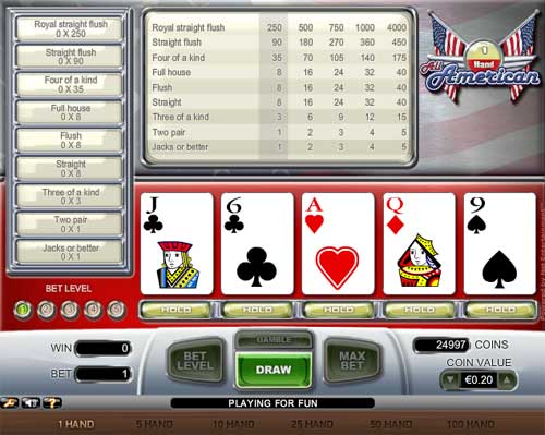 All American screenshot