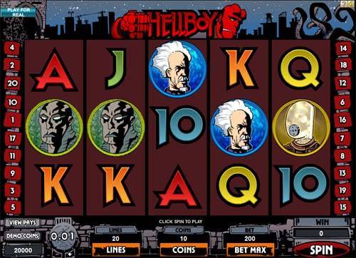 Hellboy slot free play demo